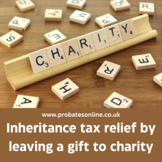 Inheritance tax relief by leaving a gift to charity


As people in the UK are being encouraged to get their will drawn up and their estate planning in order, there are several ways to reduce the amount of inheritance tax payable on a deceased person’s estate. One of these is the inheritance tax relief received by leaving a gift to charity.

Visit -  https://www.probatesonline.co.uk/inheritance-tax-relief-by-leaving-a-gift-to-charity/
