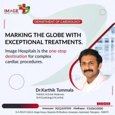 If you're in need of a Cardiologist Doctor In Hyderabad, look no further! Our experienced and knowledgeable team of cardiologists are here to provide you with top-quality care and treatment for any heart-related issues. From diagnosis to treatment, we'll work with you every step of the way to ensure your heart is in good hands. Contact us today to schedule an appointment and take the first step towards a healthier heart.

more info : https://drkarthiktummala.com/all-services