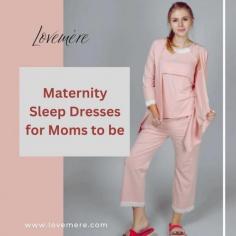 Look Stylish with the Best Maternity Sleep Dresses

Lovemere's Maternity Sleep Dress is the ultimate blend of comfort and style for moms-to-be. Made with soft and breathable fabric, this dress accommodates a growing belly while providing a flattering silhouette. The versatile design makes it perfect for lounging around the house or sleeping. For online order visit our website.
https://www.lovemere.com/collections/sleepwear