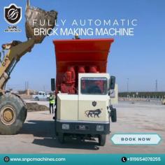 FULLY AUTOMATIC MOBILE BRICK-MAKING MACHINE (#FACTORY OF BRICK ON WHEELS)- Fully automatic brick making machine by snpc machines, First of its kind in the world, our brick-making machine moves on wheels like a vehicle and produce the bricks while the vehicle is on move. This allows kiln owners to produce bricks anywhere, as per their requirements. Fully automatic Mobile brick-making machine can produce up to 12000 bricks/hour with a reduction of up to 45% in production cost in comparison with manual and other machinery as well as 4-times (as per testing agencies report) more in compressive strength with standard shape, sizes and another extraordinary provision exist i.e (that is) machine produced several brick sizes and it can be changed as per customer requirements from time to time. Snpc machines india is selling 04 models of fully automatic brick making machines: BMM160 brick making machine,BMM310 brick making machine, bmm400 brick making machine, bmm404 brick making machine (semi-automatic and fully automatic ) to the worldwide brick industry, we are offering direct customers access to multiple sites in both domestic and international stages, so they 1st see the demo and then will order us after satisfaction. 
https://www.snpcmachines.com/