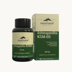 KSM-66 has been recognized as the most potent form of Ashwagandha after 14 years of testing. It is amongst the most researched & concentrated versions of the holy herb ashwagandha. In fact, just one capsule of KSM-66 provides as many benefits as twenty ordinary Ashwagandha tablets. We follow both ancient wisdom and scientific methods to deliver the strongest Ashwagandha so you experience the greatest physical and mental recovery. Enjoy deep relaxing sleep. Wake up refreshed. And feel energetic all day long.
For more info:- https://rasayanam.in/buy/ashwagandha-ksm66/