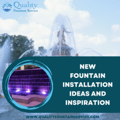 We’ll share some new fountain installation ideas and inspiration to help you create a stunning water feature that increases the beauty of your property and meets your needs. To know more visit our website: https://qualityfountainservice.com/new-fountain-installation-ideas-and-inspiration