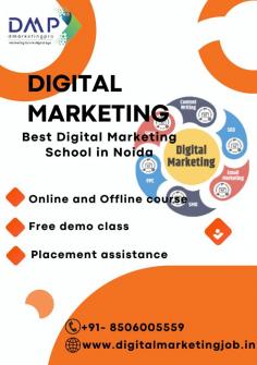 Digital Marketing is one of the popular fields with highly paid jobs available for skilled candidates. Digital Marketing applies the best techniques and strategies of marketing so that your business stays ahead of the competition and is always on top of the Search Engine Page. DMP is one of the Best Digital Marketing School in Noida.  So why not book your seat now and start your career as a digital marketer.