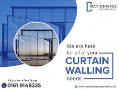  Top Curtain Walling Contractors in London

Curtain walling contractors in London are experts who design, fabricate and install outside building envelopes. They build glass and aluminium curtain walls, storefronts, and cladding systems, among other things. These contractors collaborate closely with architects, builders, and property owners to ensure that their projects meet the highest standards. Their knowledge in this subject aids in the improvement of energy efficiency, the enhancement of visual appeal, and the provision of improved weather protection for commercial and residential buildings.  Get in touch with us by mail at : info@nationwidecurtainwall.co.uk
Visit here : https://www.nationwidecurtainwall.co.uk/services/curtain-walling-contractors/ 

