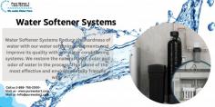 A Water Softener System is a device that helps to remove minerals and other impurities from hard water, making it soft and safe for use.  Pure Water1 Providing very effective Softener Device for your home With a water softener, you can enjoy cleaner clothes, smoother skin, and longer-lasting appliances. Learn more about how water softener systems work and why you might need one for your home. Visit us - https://www.purewater1.com/ Call us - 1-888- 755-2000 Mail us - info@purewater1.com  Highly Rated Water Softener Systems