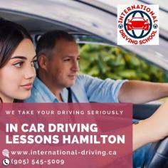Driving School in Hamilton

At International Driving School we take driving seriously! All lessons are one on one with an extra emphasis on one! We want to ensure that your loved one is under safe hands. We have a number of trained and experienced licensed professionals ready to not just help you pass your test, but learn to drive defensively for the long haul! 