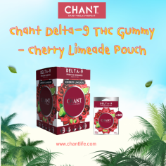 Chant Delta-9 THC Gummy – Cherry Limeade Pouch. There is no doubt, Delta 9 THC gummies made from hemp can be delivered straight to your doorstep. Each gummy contains 10mg of D-9 THC, ensuring a consistent and enjoyable experience every time. Visit our website today: https://chantlife.com/