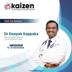 Kaizen Hospital in Hyderabad is proud to have Dr. Deepak Koppaka, one of the best medical oncologists, on board. He is highly experienced and skilled in treating various types of cancer. With state-of-the-art facilities, advanced equipment and a team of experts, Kaizen Hospital offers exceptional medical care to cancer patients. If you are seeking the best medical oncology treatment, look no further than Kaizen Hospital with Dr. Deepak Koppaka.

Visit Us : https://kaizenoncology.com/doctor/dr-deepak-koppaka-best-medical-oncologist