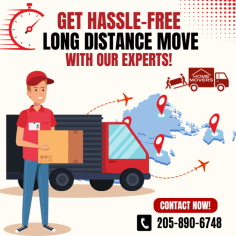 Get Your Possessions to Your New Home Safely!

Home Movers Birmingham provides reliable long-distance movers, they make your move seamless, getting you and your belongings safely. Our communication procedures ensure a quality relocation by having the right people and the right equipment. We are committed to providing you with unmatched quality services and treating you with the respect you deserve.  Get in touch with us!

