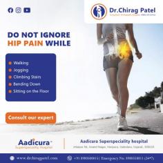 https://drchiragpatel.com/total-hip-joint-replacement/

The hip is a ball-and-socket joint. This type of joint allows a good range of movement in any direction.

The ball of the hip joint is known as the femoral head, and is located at the top of the thigh bone (the femur). This rotates within a hollow, or socket, in the pelvis, called the acetabulum.

Hip replacement surgery involves removing parts of the hip joint that are causing problems – usually the ball and socket – and replacing them with new parts made from metal, plastic or ceramic. 

Many thousands of people have hip replacement surgery each year. It usually brings great benefits in terms of reduced pain, improved mobility and a better quality of life.