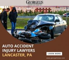 Have you been in an auto accident and are looking for experienced legal representation? Look no further than auto accident injury lawyers in Lancaster, PA. Our team of experienced attorneys is here to protect your rights and get you the compensation you deserve. 
Visit this URL for further information:https://www.georgelislaw.com/practice-areas/motor-vehicle-accidents/auto-accidents/