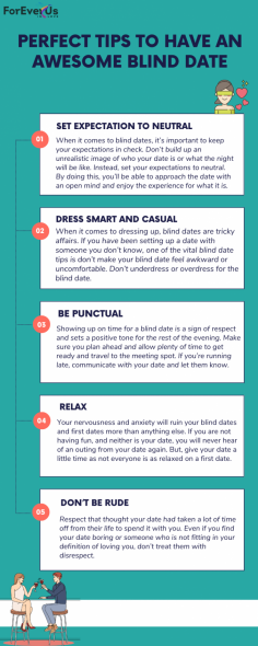 Blind dates are exciting, but it doesn’t always turn out right. On the contrary, meeting someone you really don’t know seems adventurous. It includes how they act and react and how things may go on your date. So before you mutually decide to go on a blind date, make sure you read these tips to ensure you have the best possible blind date.