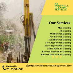 Looking for borewell cleaning Services in Vadapalani,Chennai,Tamilnadu.Borewell Compressor Cleaning in Chennai,Hand Borewell Cleaning Services in Chennai,Borewell Flushing Charges Chennai,Borewell Mud & Slit Cleaning in Chennai,Borewell Cleaning Services in Chennai,Borewell Repair Services in Chennai,Borewell Cleaning Cost Per Feet in Chennai,Best Borewell Cleaning in Chennai,Borewell Cleaning in Kolathur,Borewell Cleaning in Porur,Borewell Cleaning in T.nagar,Borewell Cleaning in Choolalmedu,Borewell Cleanlng in Chennai,Borewell Cleaning Contractors in Vadapalani,Borewell Cleaning Contractors in Chennai

Visit : http://www.kbborewellcleaningservices.com/