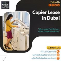 Dubai Laptop Rental Company offers best services of copier lease in Dubai. We are best in assisting the best copier for your business. Any Queries Contact us: +971-50-7559892 Visit us: https://www.dubailaptoprental.com/copier-rental-dubai/