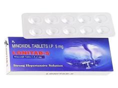 Buy Lonitab 5mg tablet online for hair growth and prevent hair loss at a low price in the USA and overseas since 2015 with assurance of safety and reliability
