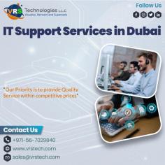 VRS Technologies LLC is the one of the leading Solution provider of IT Support Services in Dubai. We are offering customers a comprehensive range of IT support services. Contact us: +971 56 7029840 Visit us: https://www.vrstech.com/it-support-dubai.html