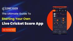 Live Cricket Score App: Would you be interested in building an app for live cricket scores? Are you interested in keeping your app up-to-date with the latest scores and news? This is the right place for you!

 As Cricket is the most famous sport in the world, so apps offering live cricket scores are in high demand.

To build a successful live cricket score app, we will cover the steps necessary.

