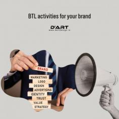 As we know that the main role of BTL activities in marketing is to create a more direct connection between the business and its consumers. By using targeted messaging and personalized connections, BTL activities can support businesses build robust connections with their audience. They also offer a chance for businesses to gather appreciated data and insights about their customers that can be used to describe future marketing efforts.

Reach us: https://www.dartdesign.in/btl-agency.php