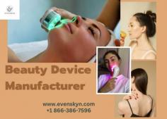 Beauty Device Manufacturer

Welcome to our world of beauty device manufacturing! As a trusted and leading manufacturer, we specialize in creating innovative and high-quality beauty devices. From skincare gadgets to hair care tools, we provide a wide range of cutting-edge products that cater to the needs of modern beauty enthusiasts. With our expertise in design, engineering, and manufacturing, we deliver exceptional devices that enhance beauty routines worldwide. Partner with us and let's bring your vision to life, revolutionizing the beauty industry together!
https://www.evenskyn.com