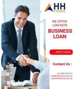 HH Finance offers low-rate business loans in Melbourne, providing entrepreneurs with the financial support they need to grow their businesses. With flexible repayment terms and competitive interest rates, HH Finance ensures that businesses in Melbourne can access the capital they require to thrive and succeed in today&#039;s competitive market. https://www.hhfinance.com.au/business-loans/