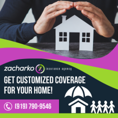 Covered Your Home with the Best Insurance!  

Home insurance pays to repair or replace your house and personal property if damaged or destroyed by an event covered by your policy. When it comes time to place a claim, you need to be sure that you are covered and will be processed efficiently. Make a robust shield for your dream house with Zacharko Insurance Agency to get the best deal possible. Get in touch with us!

