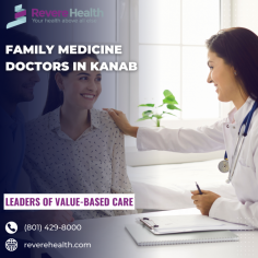 Family Medicine Doctors at Kanab Revere Health provide comprehensive medical care for individuals of all ages, from newborns to seniors. With their expertise in preventive care, diagnosis, and treatment of various conditions, they ensure the well-being of the entire family. Trustworthy and compassionate, they are dedicated to delivering personalized healthcare services in Kanab. Visit our website: https://reverehealth.com/departments/kanab-family-medicine-2/