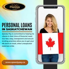 If you're a resident of Saskatchewan, Canada and require financial assistance, personal loans can be a great option. But did you know that they come with a range of benefits beyond just getting cash in hand? You should explore the many advantages of personal loans Saskatchewan. It incorporates easy application processes, flexible repayment terms and competitive interest rates. Whether you're looking to consolidate debt, cover unexpected expenses, or fund a major purchase; Speedy Pay can help you make in this regard.
Visit: https://www.speedypay.ca/payday-loans-saskatchewan