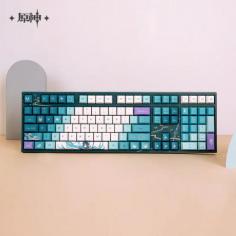 [OFFICIAL MERCHANDISE] Genshin Impact Xiao Impression Theme Mechanical Keyboard