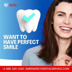  Want to have perfect smile | Emergency Dental Service 

With the aid of our superb dental knowledge, unleash the potential of a beautiful smile. You can get the picture-perfect smile you've always wanted with the aid of our extensive selection of procedures and individualized care. To book an appointment, contact us at +1 888-350-1340
