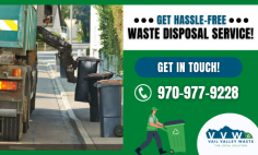 Get Your Waste Disposal Partner Today!

At Vail Valley Waste, we are committed to providing reliable waste services to the community through residential curbside collection and a variety of specialized services. Our experts work proactively to reduce garbage and increase recycling while demonstrating a commitment to sustainability in all areas of its operations. Get in touch with us!

