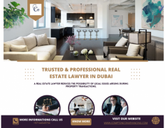 We can assist you with the purchase or sale of a home. Whether you want to buy a new house, sell your current one, or simply move into a rental property, When purchasing a home, there are several reasons why you should hire a real estate lawyer in Dubai. For starters, they can protect you from potential transactional issues; there are some things you cannot do without a lawyer. Visit our website for more information.

https://www.comptonconveyancing.com/solicitordubai