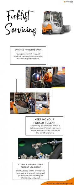 Ensure the optimal performance of your forklift with professional Forklift Servicing from Acclaim Handling. Our website offers comprehensive forklift servicing solutions to keep your equipment running smoothly. Visit our website to schedule servicing and maintenance for your forklift today!