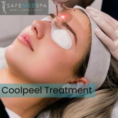 Experience the transformative power of CoolPeel CO2 Laser, a cutting-edge technology that delivers remarkable skin rejuvenation with minimal downtime. Say goodbye to wrinkles, pigmentation, and sun damage as this gentle yet effective treatment leaves your skin looking fresh, youthful, and radiant. For more information contact us now. 
