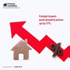 Foreign Property Buyers in the United Kingdom 

Foreign property buyers push prices up by 17% over the last 20 years, according to research. And it's predicted to go even higher as net migration hits an all-time high. Make sure you don't miss out and register with us today. We connect investors with property owners keen to sell quickly

https://www.propertyclassifieds.co.uk/
