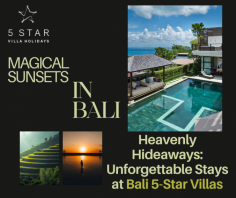 Discover the epitome of opulence with 5-Star Villa Holidays in Bali. Immerse yourself in the island's rich culture while relishing the comforts of your own lavish villa. From private pools and picturesque views to personalised services, our villas offer a dreamlike retreat for those seeking the best Bali 5-Star Villas.