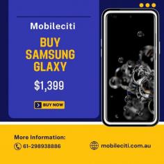 If you are referring to purchasing Samsung Galaxy smartphones online, you can typically find them on various e-commerce platforms, including Samsung's official website, Amazon, Best Buy, and other authorized retailers. These platforms usually offer a wide range of Samsung Galaxy devices for purchase, complete with product details and customer reviews to help you make an informed decision. https://www.mobileciti.com.au/mobile-phones/samsung