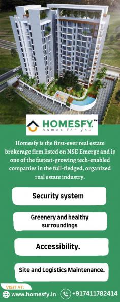 Homesfy is the first-ever real estate brokerage firm listed on NSE Emerge and is one of the fastest-growing tech-enabled companies in the full-fledged, organized real estate industry.