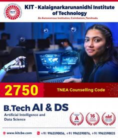 Being the Best Artificial Intelligence and Data Science Colleges in Coimbatore, we mold our students with the latest technologies needed in today's world.
https://kitcbe.com/artificial-intelligence-and-data-science

#btechartificialintelligenceanddatasciencecourseincoimbatore #bestartificialintelligenceanddatasciencecollegesincoimbatore #artificialintelligenceanddatadcienceengineeringincoimbatore
