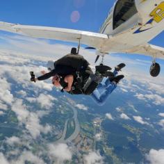 Experience the thrill of a lifetime at Chattanooga Skydiving Company. Skydive East Tennessee's breathtaking landscapes serve as the backdrop for your exhilarating skydiving adventure. Plunge into the clear blue skies, feel the rush of adrenaline, and create unforgettable memories as you dive into the heart of Tennessee's adrenaline capital. Contact us today.