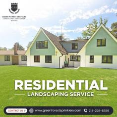 Residential Landscaping Services Near Me


Enhance the beauty of your home with our top-notch residential landscaping service. 

From lush gardens to perfectly manicured lawns, we'll transform your outdoor space into a paradise. 

Visit our website for more information: https://greenforestsprinklers.com/residential-landscaping-service/