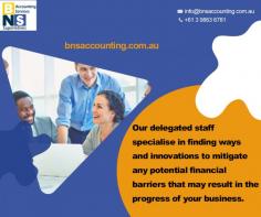Professional Bookkeeping Services in Melbourne | BNS Accounting

BNS Accounting Solutions offers comprehensive bookkeeping solutions to streamline your financial records. Our expert team ensures accurate and efficient bookkeeping tailored to your business needs. Contact us today for reliable and personalized bookkeeping services that save you time and effort.