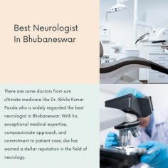 
There are some doctors from sum ultimate medicare like Dr. Akhila Kumar Panda who is widely regarded the best neurologist in Bhubaneswar. With his exceptional medical expertise, compassionate approach, and commitment to patient care, she has earned a stellar reputation in the field of neurology.

