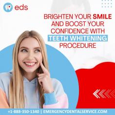 Brighten your smile | Emergency Dental Service 

Brighten your smile without the need for waiting. Our dental professionals offer emergency dental service in order to improve your oral health, teeth whitening and boost your confidence. To book an appointment, contact us at +1 888-350-1340.

