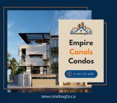 Empire Canals Condos: Live a high life in these luxurious condos overlooking the iconic canals of New York City. With stunning views, spacious layouts, and top-of-the-line amenities, Empire Canals is the perfect place to call home. Visit our website https://newcondosgta.ca/projects/empire-canals/ today to learn more!