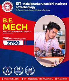 Are you looking for the top 10 mechanical engineering colleges in coimbatore? Then join KIT. We provide excellent education covering placement training and more.
https://kitcbe.com/mechanical-engineering

#mechanicalengineeringcollegesincoimbatore
