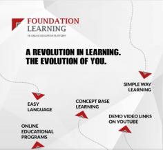 Foundation Learning is one of the best online education platforms in India helping students with study for national and international courses. Enroll now and start building your career.

https://www.foundationlearning.in/
