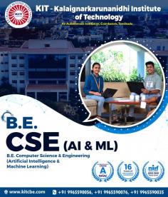 KIT is the best BE CSE AI & Machine Learning Colleges in Tamilnadu, offering a Computer Science Engineering in AI & ML course. Join us to expertise your career.
https://kitcbe.com/CSE-artificial-intelligence-and-machine-learning

#BEartificialintelligenceandmachinelearning #BECSEAI_&_machinelearningcolleges #computerscienceengineeringinAI_&_ML