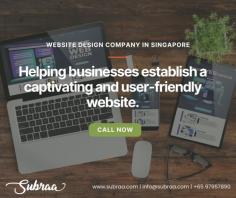 A web design company Singapore plays a pivotal role in helping businesses establish a captivating and user-friendly website. With their expertise in creating visually appealing and functional websites, these companies have become essential partners for businesses seeking to leave a lasting impression on their target audience. Web design companies in Singapore offer a wide range of services to cater to the diverse needs of businesses. From conceptualizing the website’s layout and structure to designing visually stunning interfaces, these companies ensure that each website is customized to reflect the brand identity and effectively communicate the desired message. Furthermore, web design companies in Singapore understand the importance of user experience (UX) design. They incorporate intuitive navigation, responsive design, and seamless functionality to provide visitors with a pleasant browsing experience across different devices. By optimizing loading speeds and implementing effective call-to-action elements, they strive to convert visitors into loyal customers. Additionally, web design companies often provide services such as search engine optimization (SEO) and content management system (CMS) integration, ensuring that the website is not only aesthetically pleasing but also optimized for search engines and easily manageable for the business owners.

Website : https://www.subraa.com/