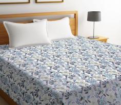 Buy Screen Print Floral Design Jaipuri Kantha Double Bed Cover Online at 39% OFF from Wooden Street. Explore our wide range of Bed Covers Online in India at best prices.