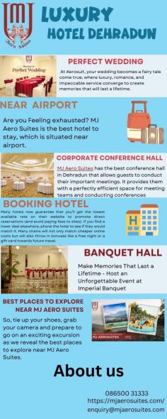 Among the best banquet halls in Bhaniyawala, Dehradun, we offer a multipurpose room that is mostly used for organising events and special occasions. It features a 150-person capacity and a well-designed air conditioning system. We also offer a pre-function space that can be used in a variety of ways depending on the needs of the visitors. The banquet hall's interior design was expertly chosen to provide guests with an opulent atmosphere and a smooth experience.